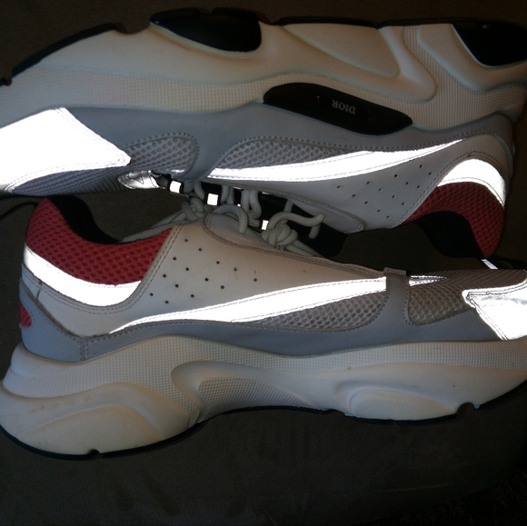 CHRISTIAN DIOR B22 WHITE PINK SALMON - Picture 5 of 9